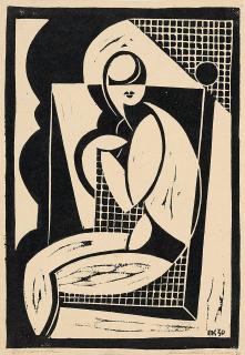 Erich Mueller-Kraus - Sitzende.