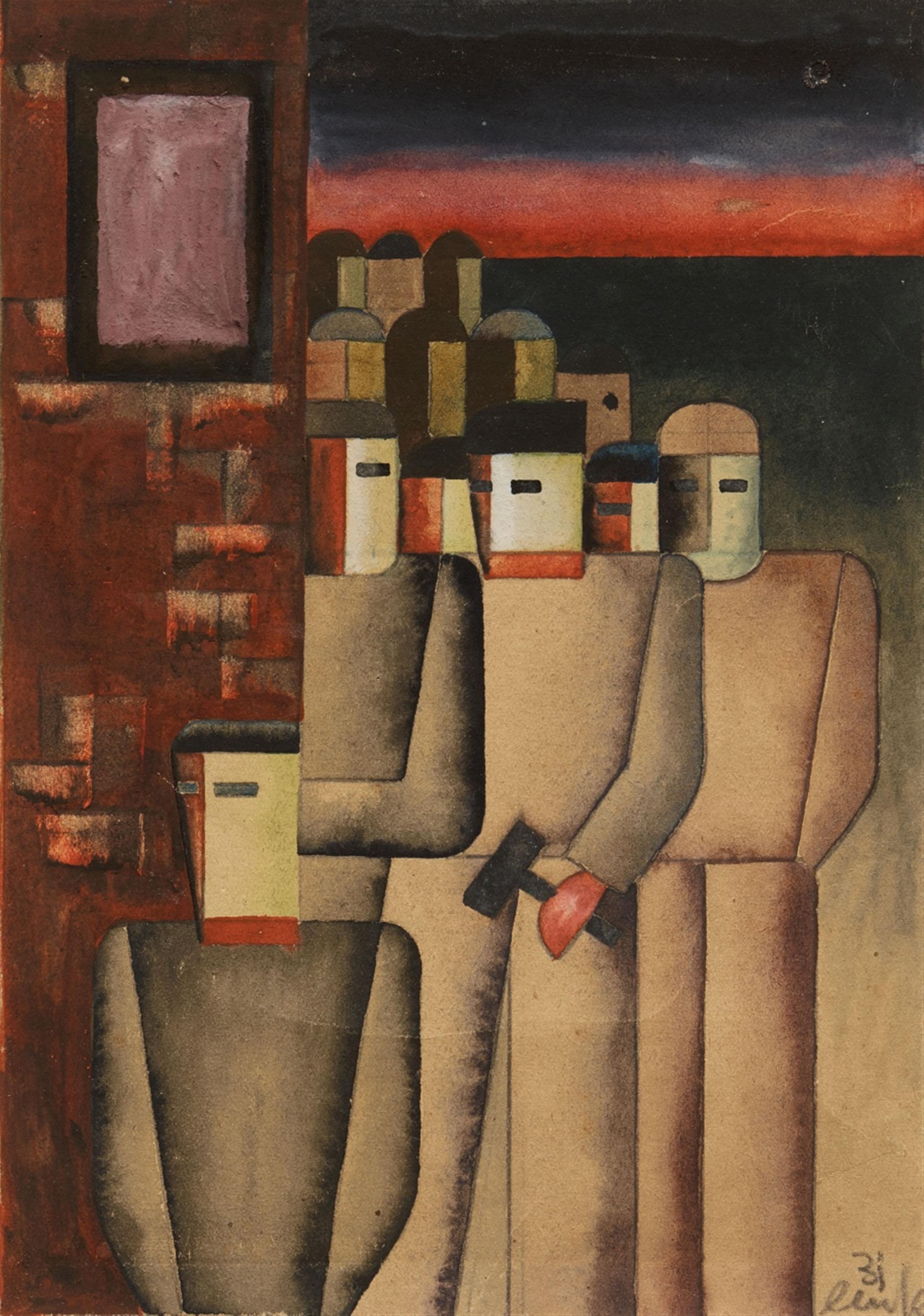 Erich Mueller-Kraus - Streik