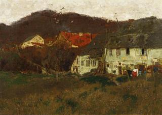 Erich Nikutowski - Bauerngehöft.