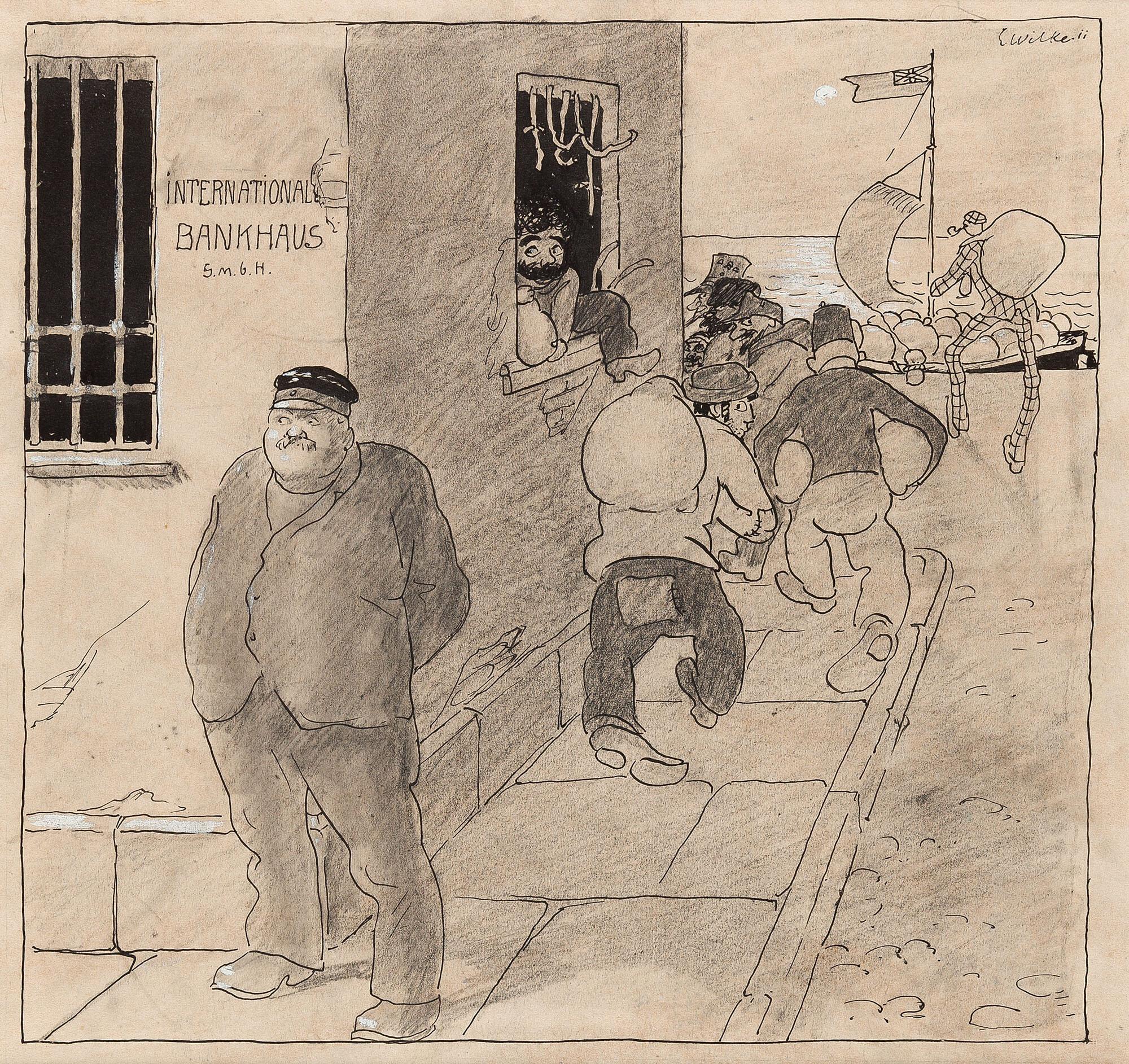 Erich Wilke - Der Deutsche als Schmierensteher.