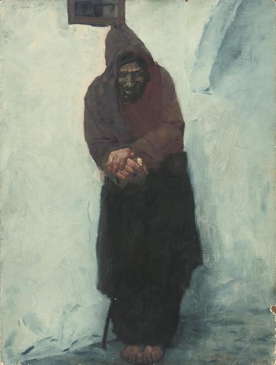 Erich Wolfsfeld - A rest in the souk