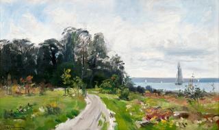 Erik Abrahamsson - Sailboats At Open Sea.