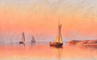 Erik Abrahamsson - Sailboats In The Archipelago Of Ahvenanmaa.