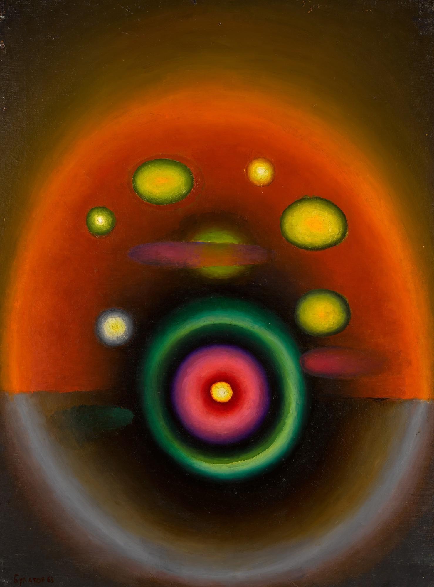 Erik Bulatov - Bouquet of Flowers