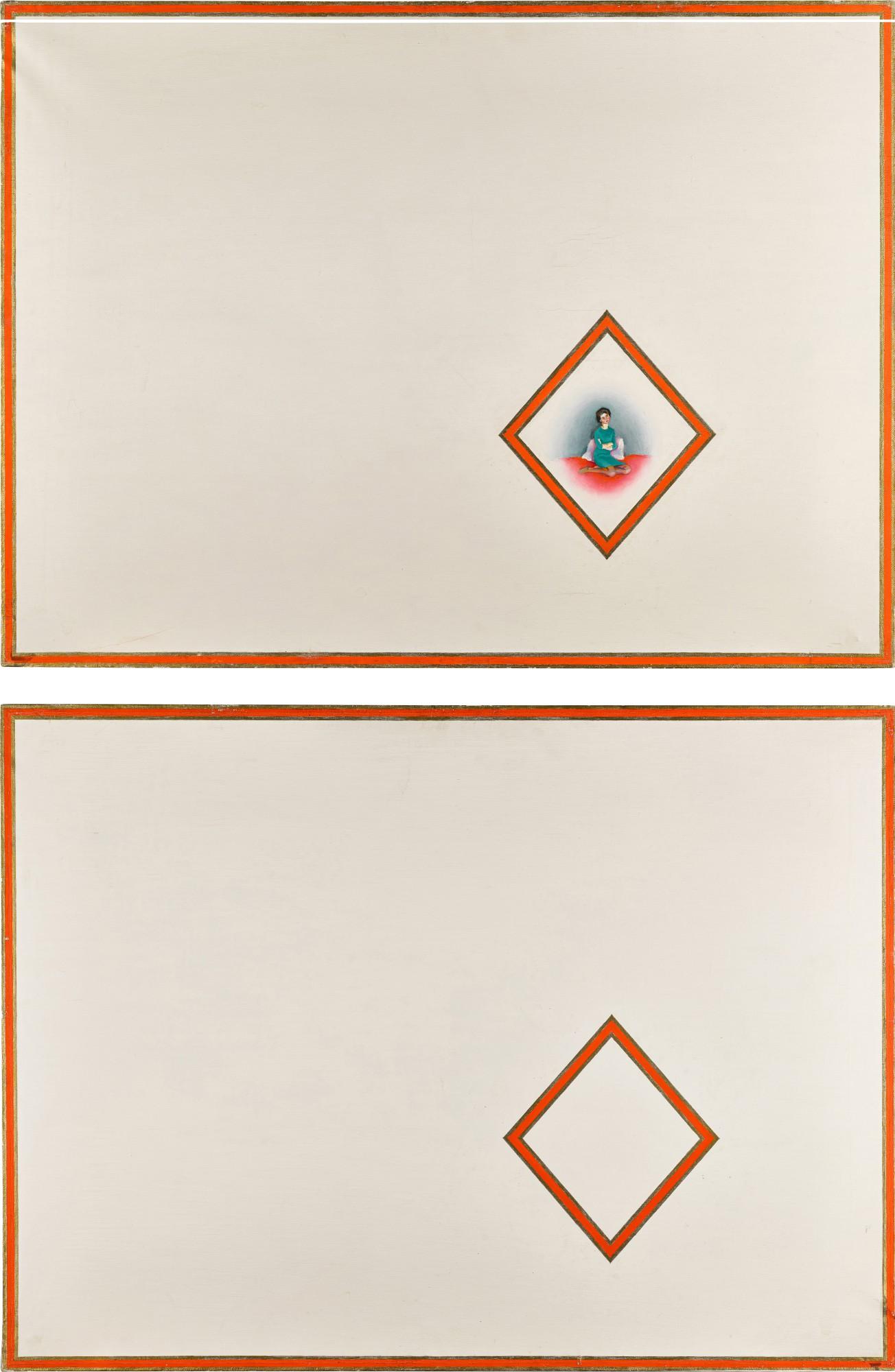 Erik Bulatov - Decoration of Space (diptych)