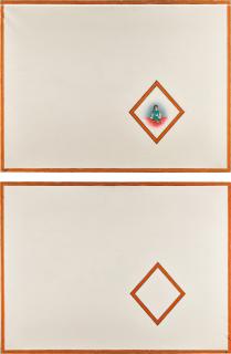 Erik Bulatov - Decoration of Space (diptych)