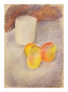 Erik Bulatov - Nature morte aux pommes/ Still life with apples