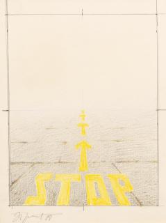 Erik Bulatov - Study for Nonstop