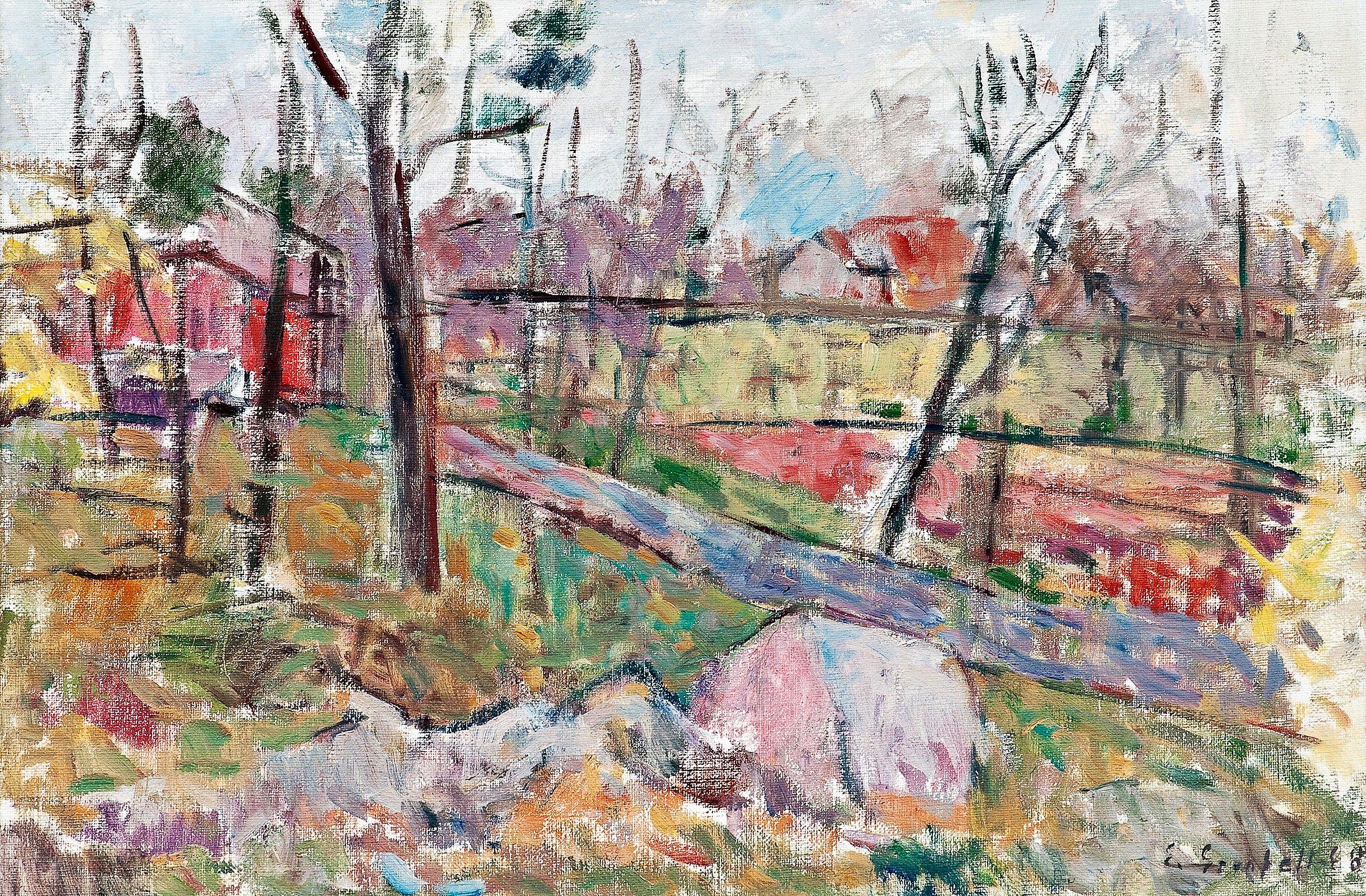 Erik Granfelt - Spring Landscape.