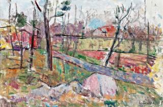 Erik Granfelt - Spring Landscape.