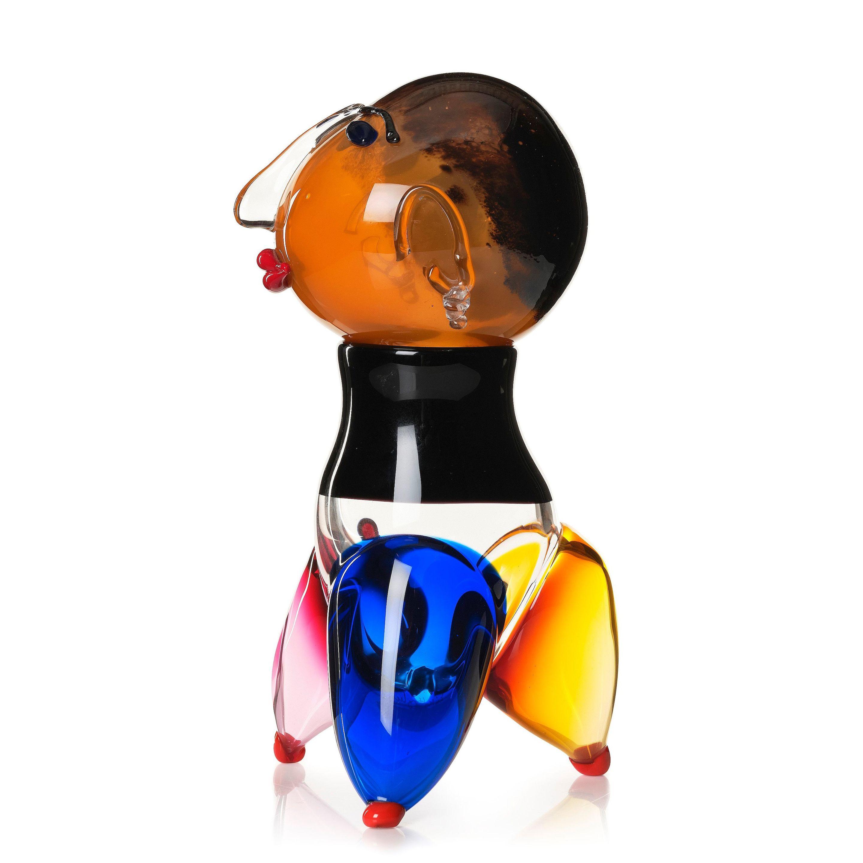 Erik Höglund - A glass sculpture