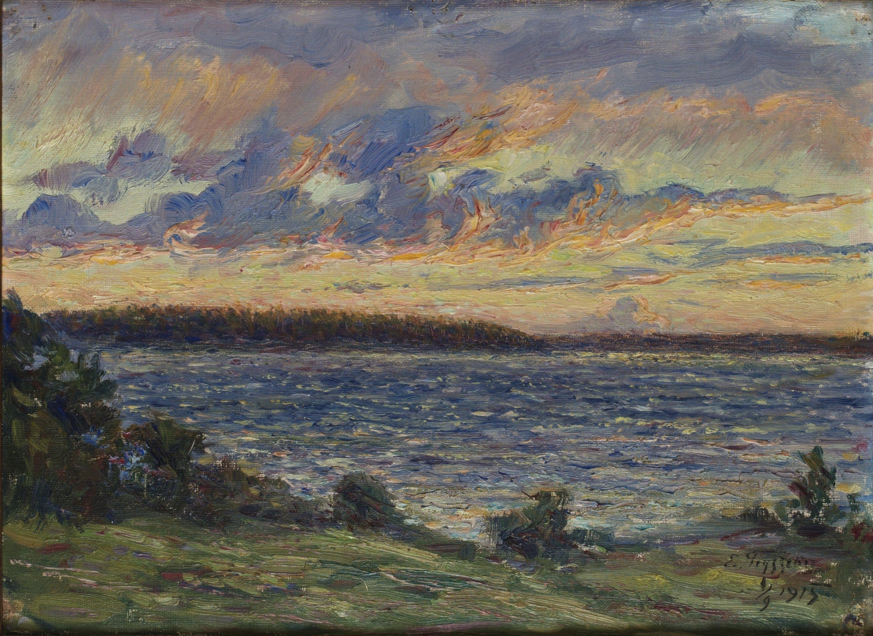 Erik Tryggelin - Motiv från Himmerfjärden