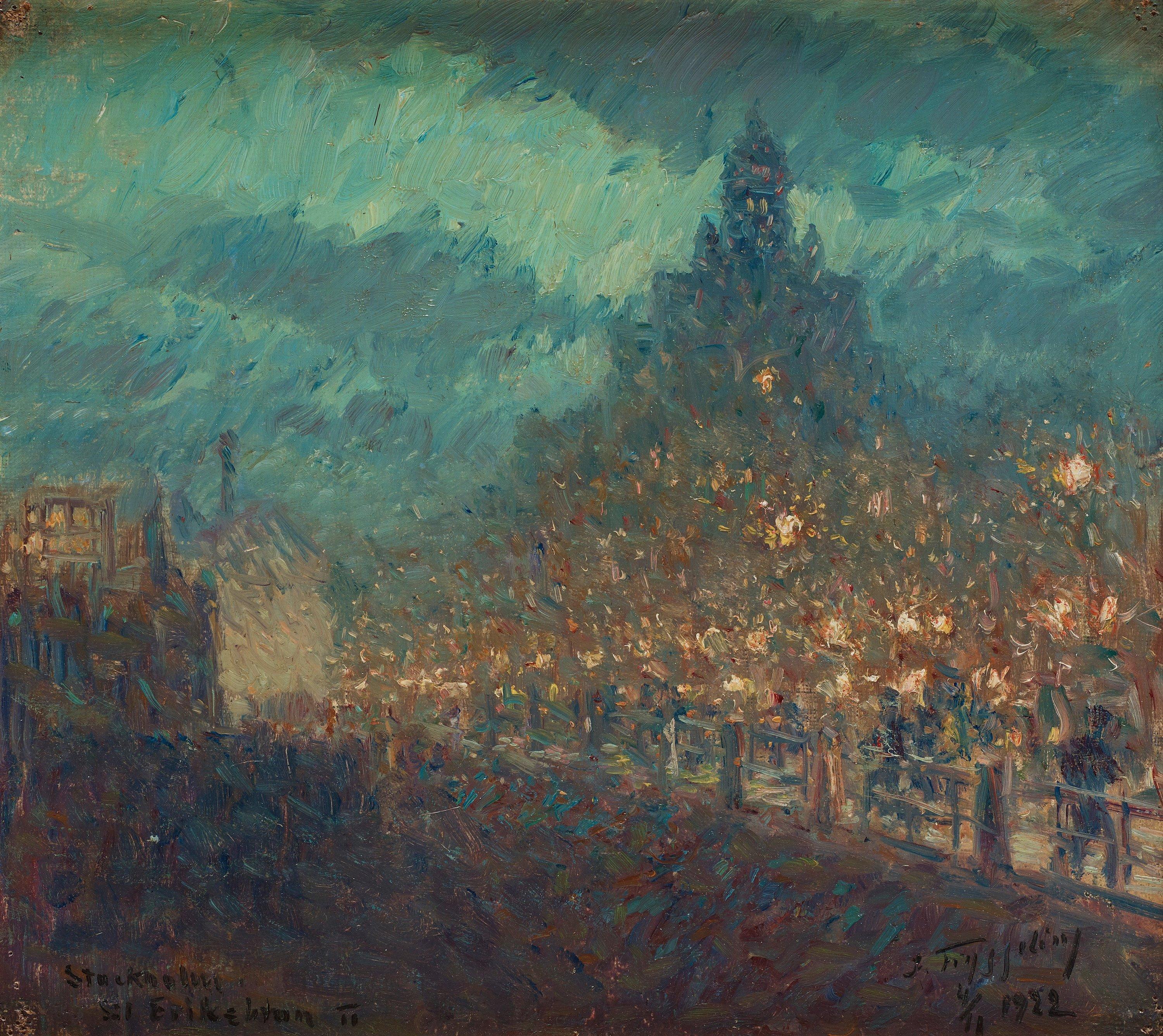 Erik Tryggelin - Nightfall S:t Eriksbron.