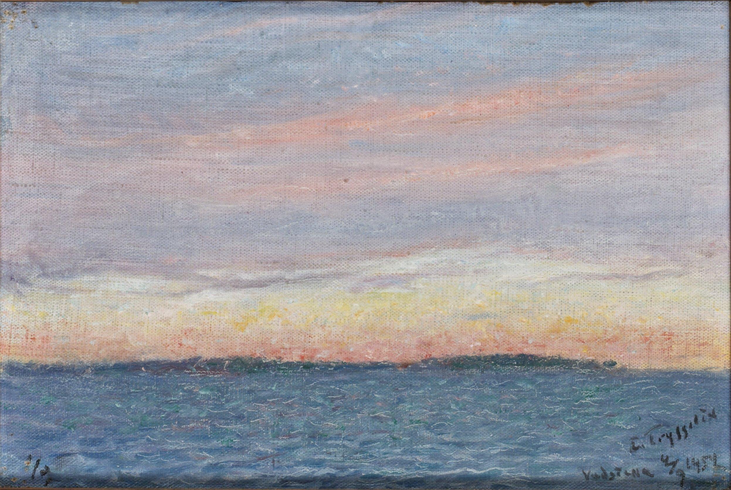 Erik Tryggelin - Rodnande skyar, Vadstena