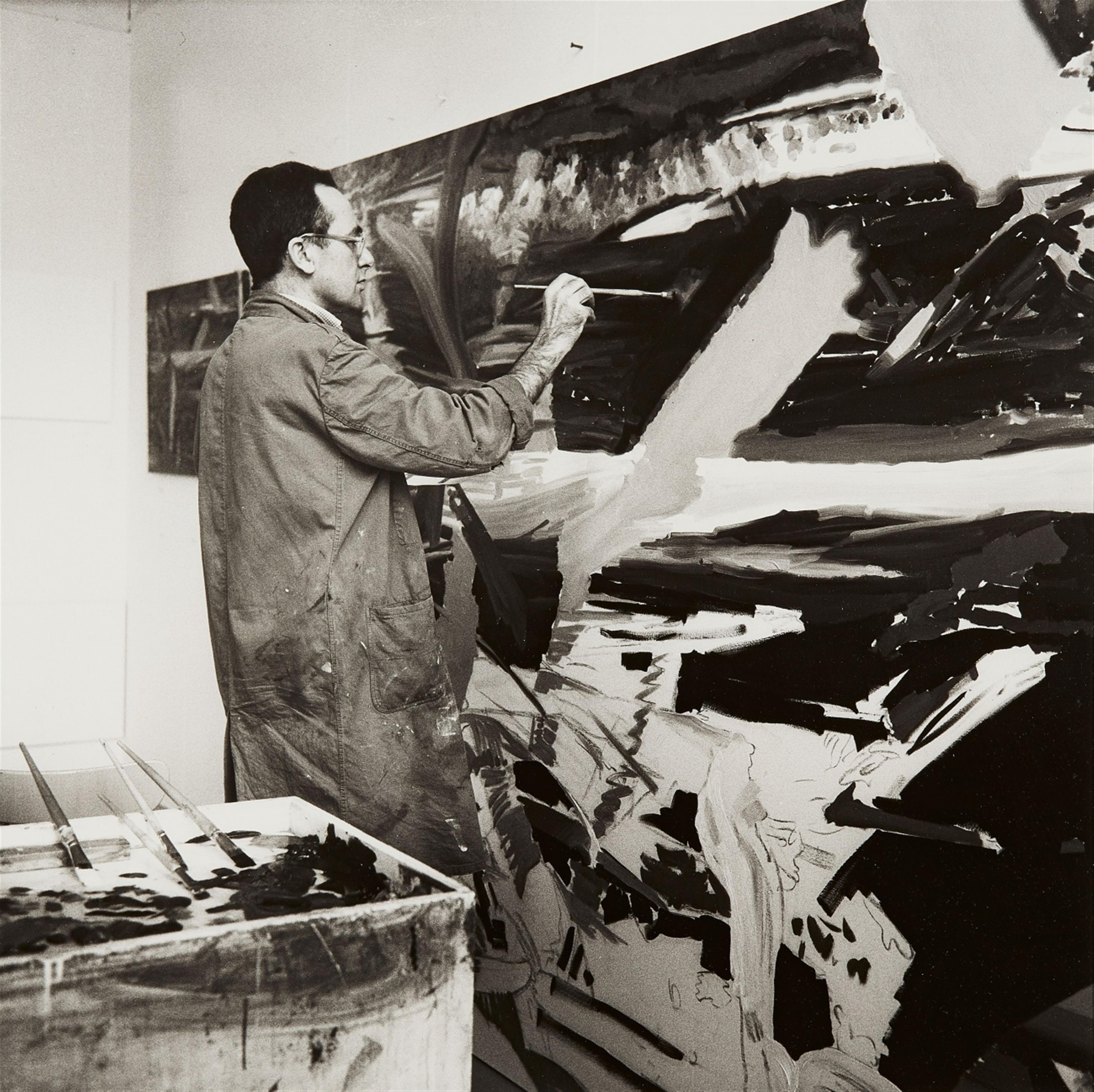 Erika Kiffl - Gerhard Richter, Atelier Düsseldorf