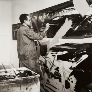 Erika Kiffl - Gerhard Richter, Atelier Düsseldorf