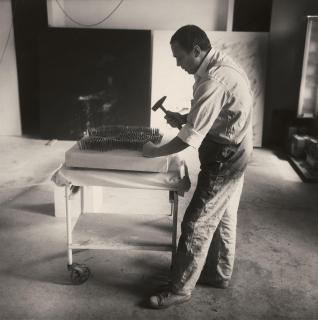 Erika Kiffl - Günther Uecker, Atelier Düsseldorf