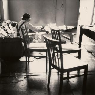 Erika Kiffl - Joseph Beuys, Atelier Drakeplatz, Düsseldorf