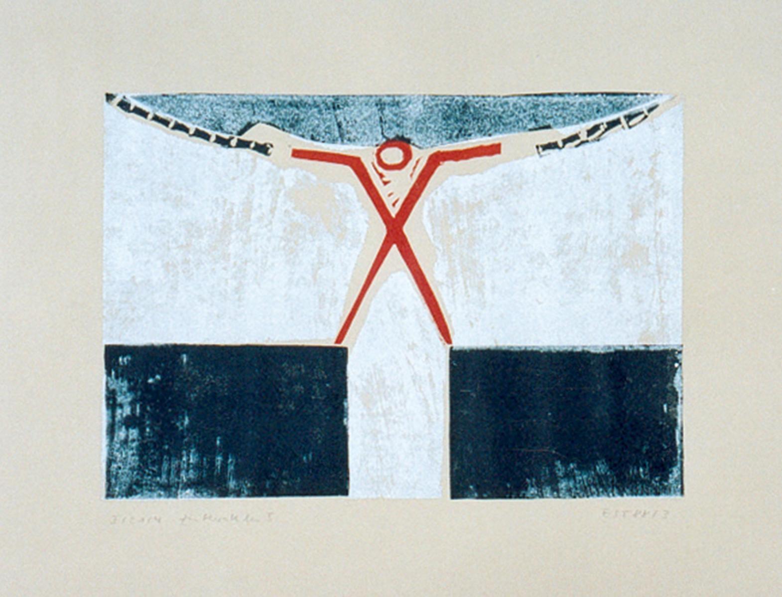 Erika Stürmer-Alex - Zu Herakles (1 Blatt aus einer Mappe mit 6 Arbeiten)