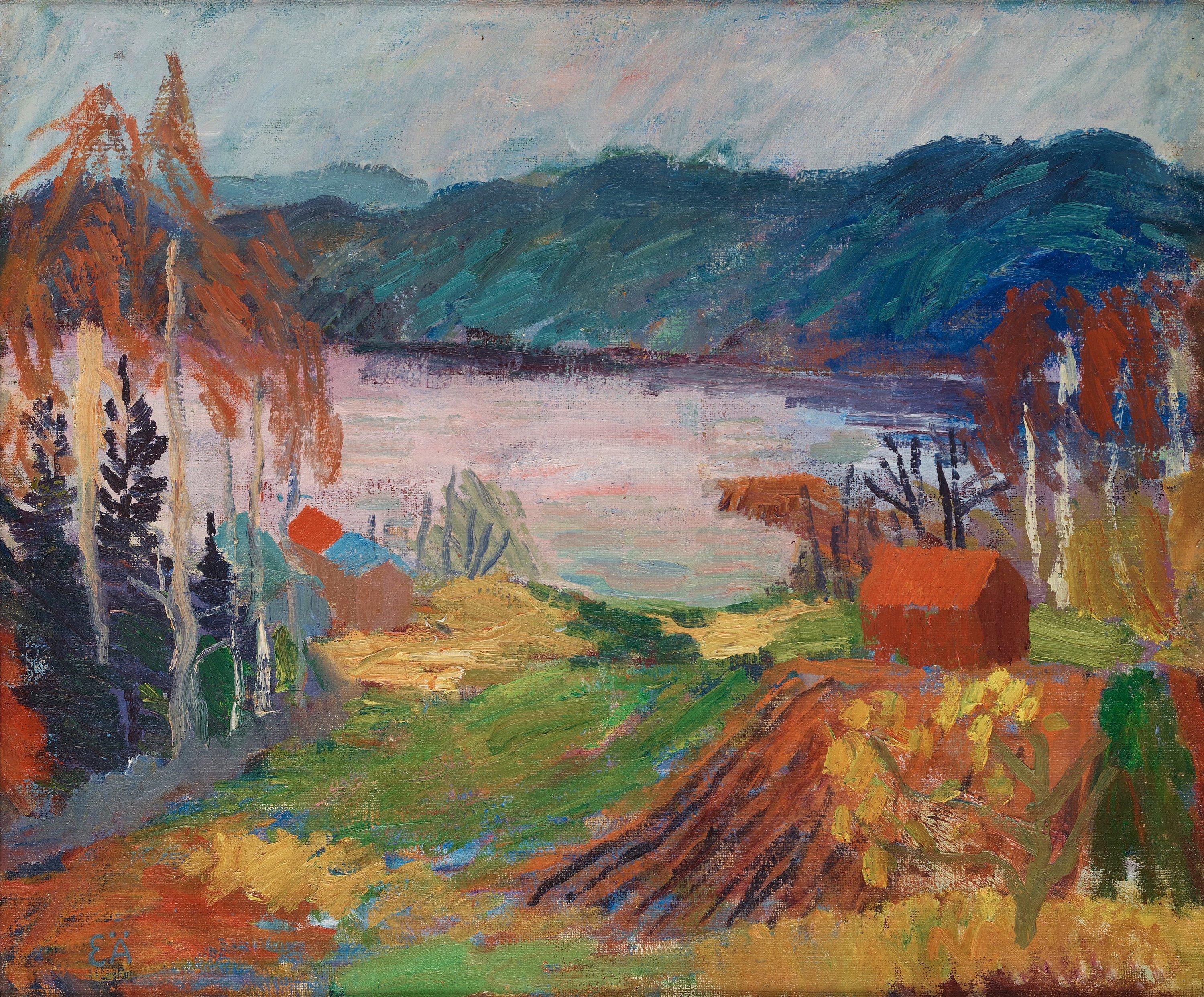 Erling Ärlingsson - Early morning by the lake.