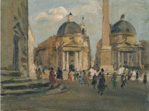 Erma Zago - Roma, Piazza Del Popolo