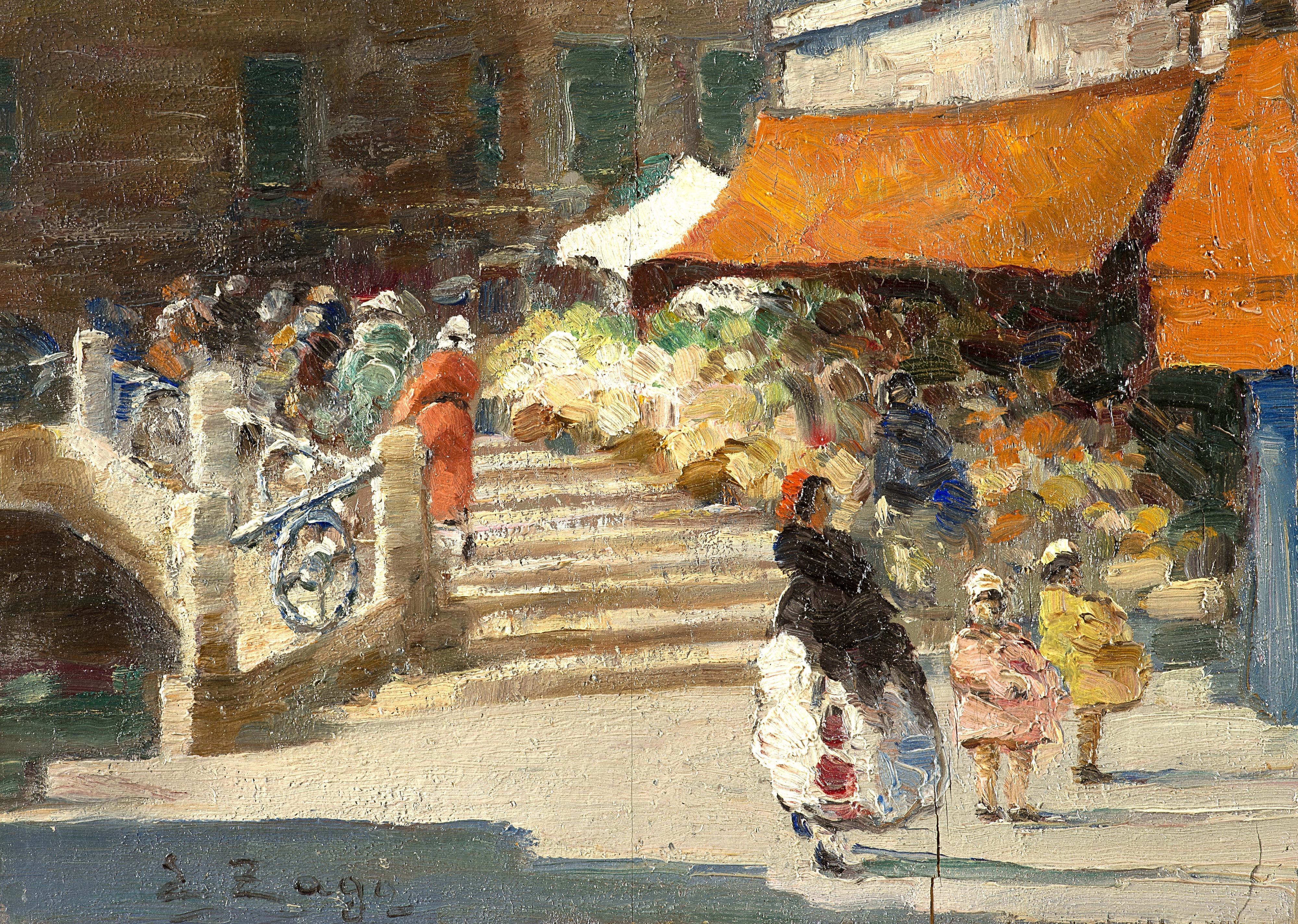 Erma Zago - Venezia, mercato dei fiori