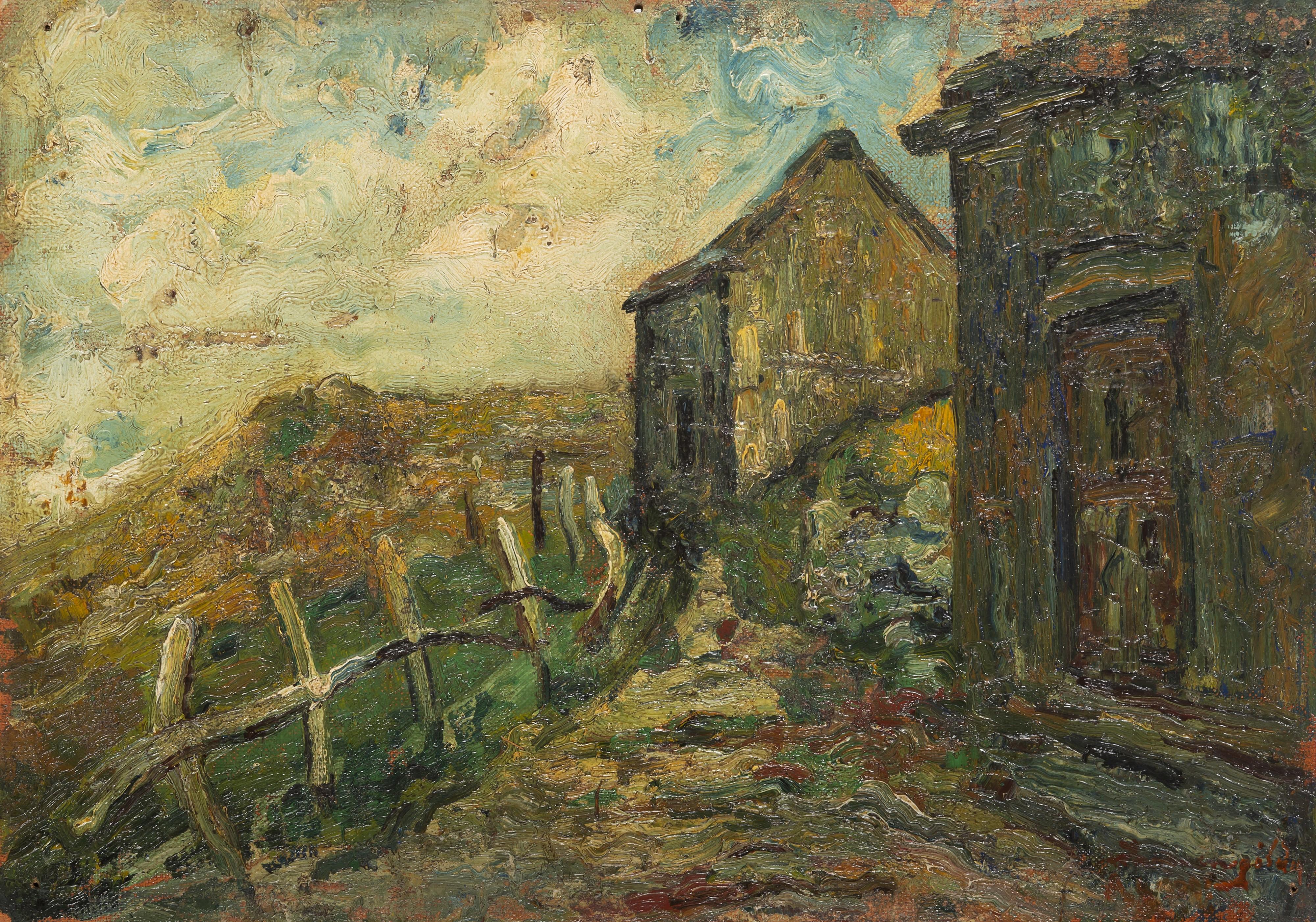 Ermenegildo Agazzi - Sentiero di paese