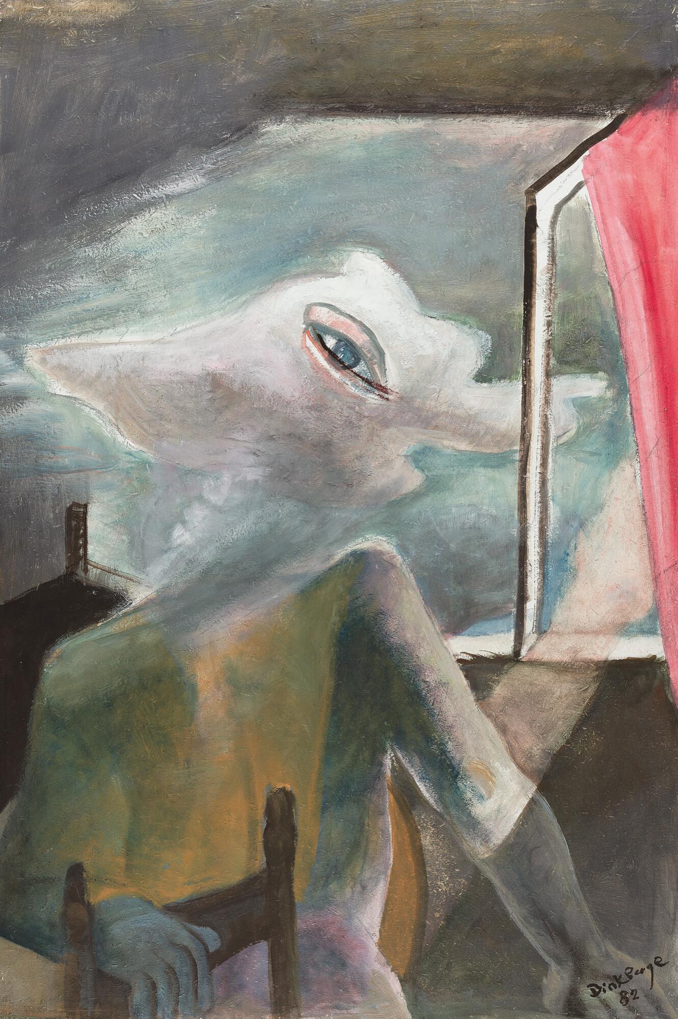 Erna Dinklage - Jüngling mit lächelnder Wolke.