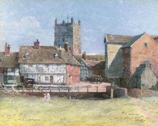 Ernest Albert Chadwick - Tewkesbury Abbey