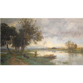 Ernest Albert Waterlow - Autumn Floods