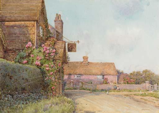 Ernest Arthur Rowe - A wayside Inn, Hever