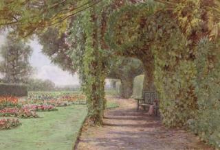 Ernest Arthur Rowe - Holme Lacey, Early Autumn