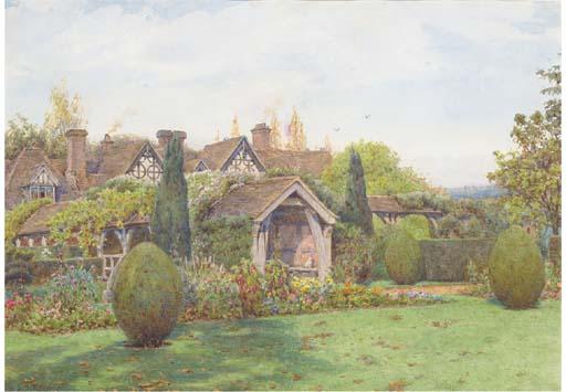 Ernest Arthur Rowe - The Gardens At Great Tangley Manor, Near Guildford, Surrey