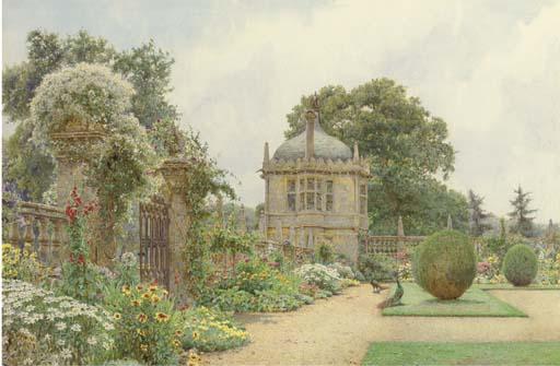 Ernest Arthur Rowe - The Gardens of Montacute House, Somerset