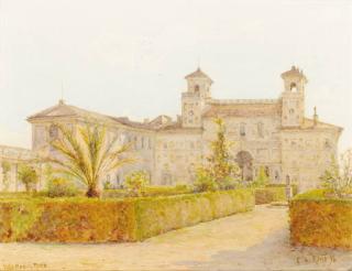 Ernest Arthur Rowe - Villa Medici, Rome