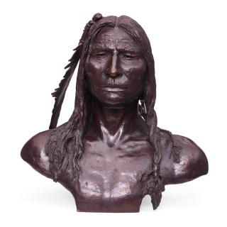 Ernest Berke - Crazy Horse 16 1/2 in. high