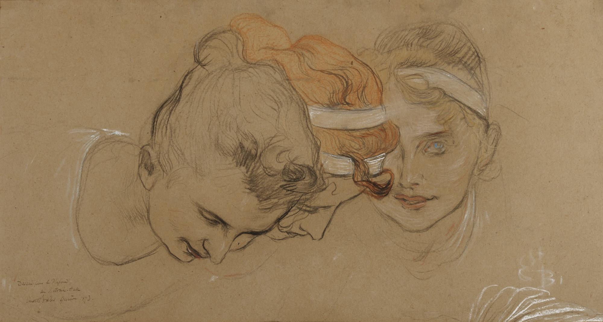 Ernest Biéler - Etude Pour Le Victoria-Hall, 1893