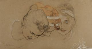 Ernest Biéler - Etude Pour Le Victoria-Hall, 1893