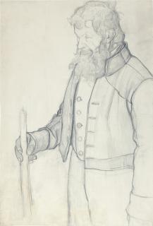 Ernest Biéler - Kompositionsstudie Zu \