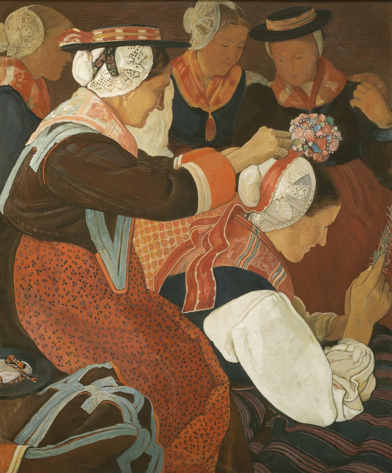 Ernest Biéler - La Mariée, 1924