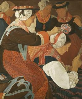Ernest Biéler - La Mariée, 1924