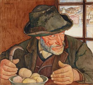 Ernest Biéler - Le Vieux Garçon