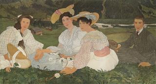 Ernest Biéler - Portraits À Grindelwald, 1906