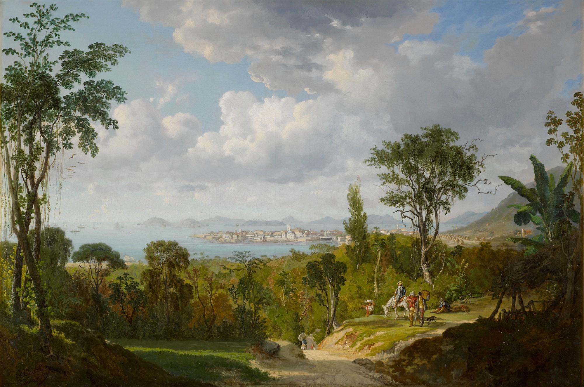 Ernest Charton - Vista general de Panamá