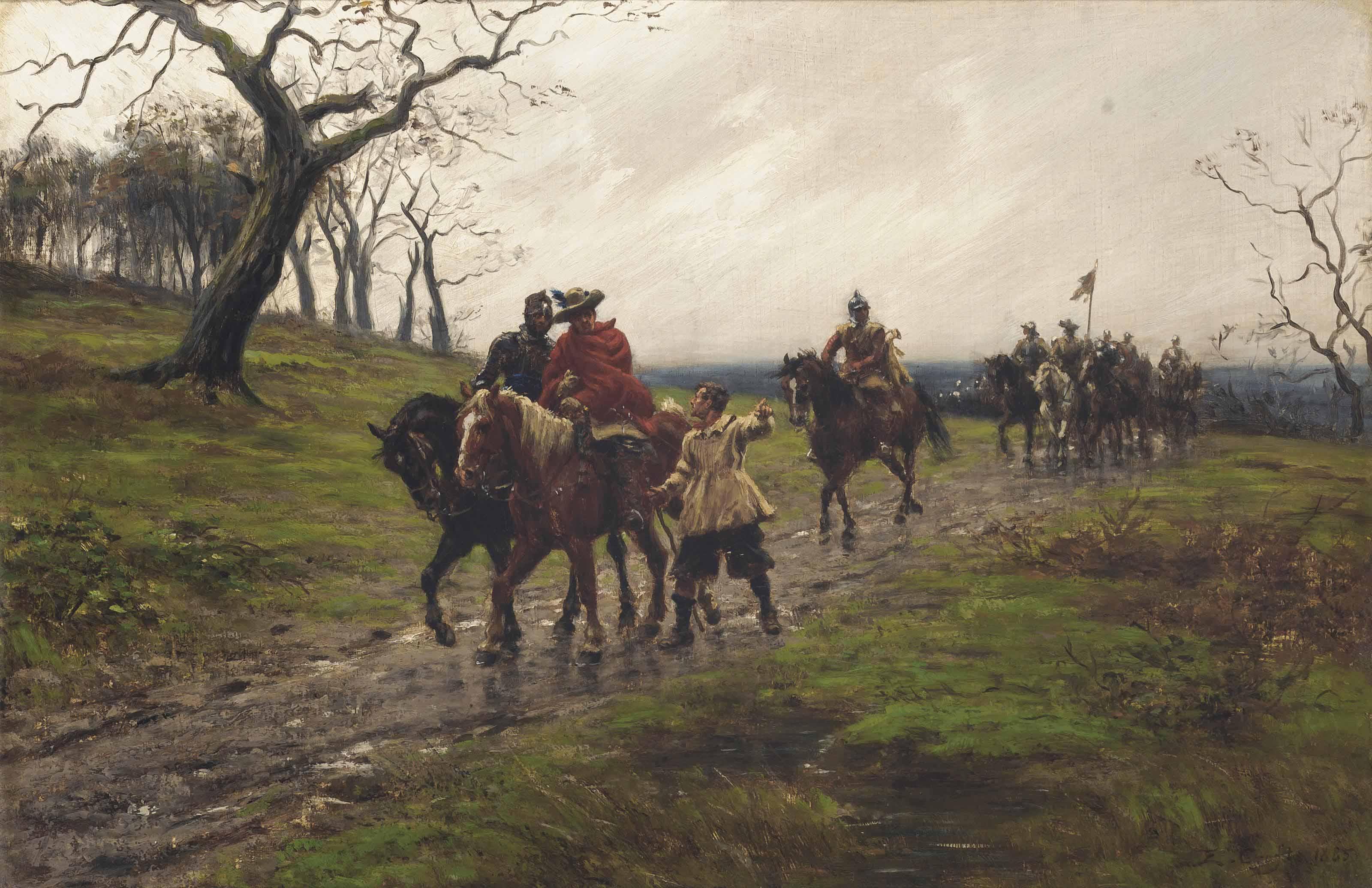 Ernest Crofts, R.A. - Reconnaissance