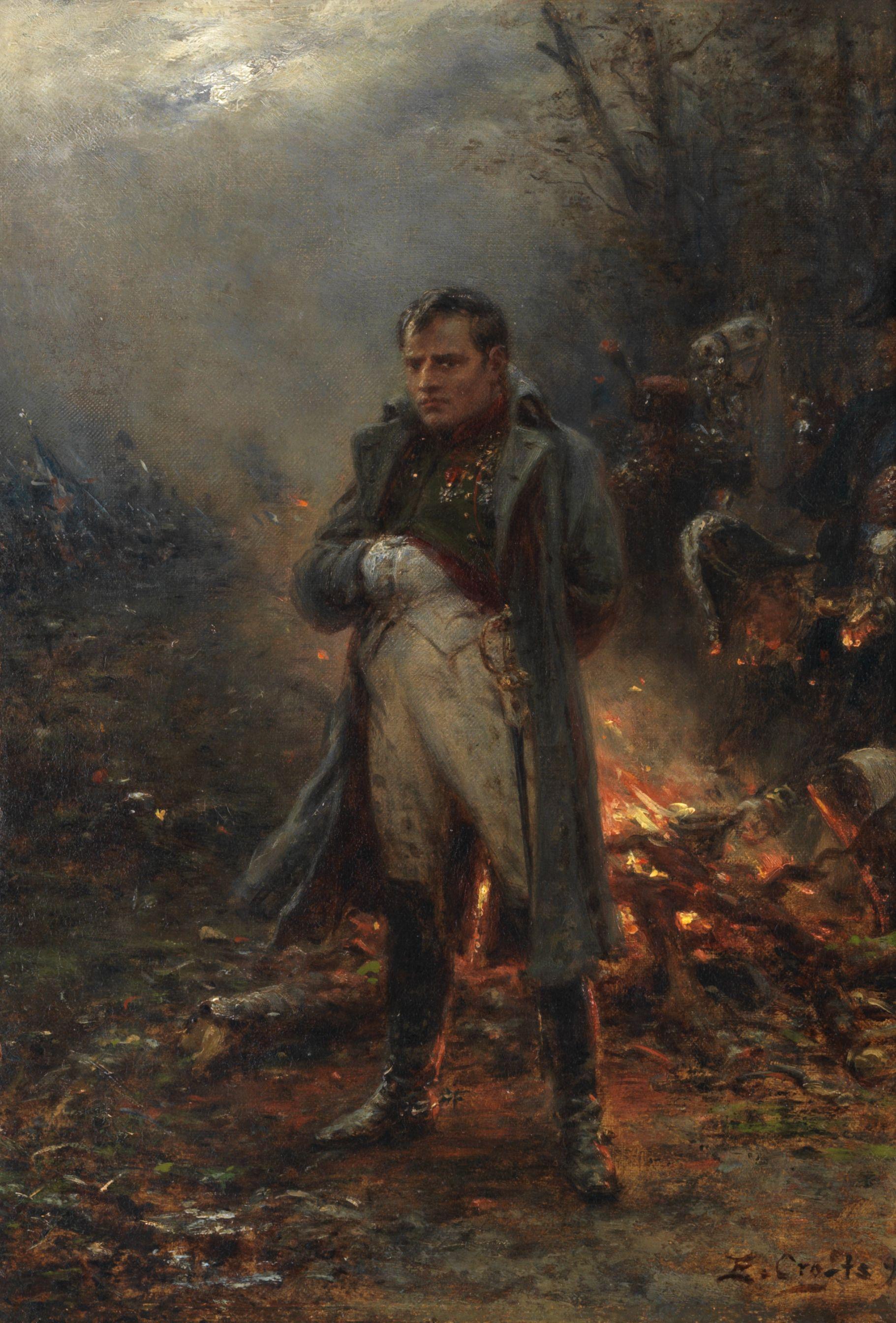 Ernest Crofts, RA - The eve of waterloo