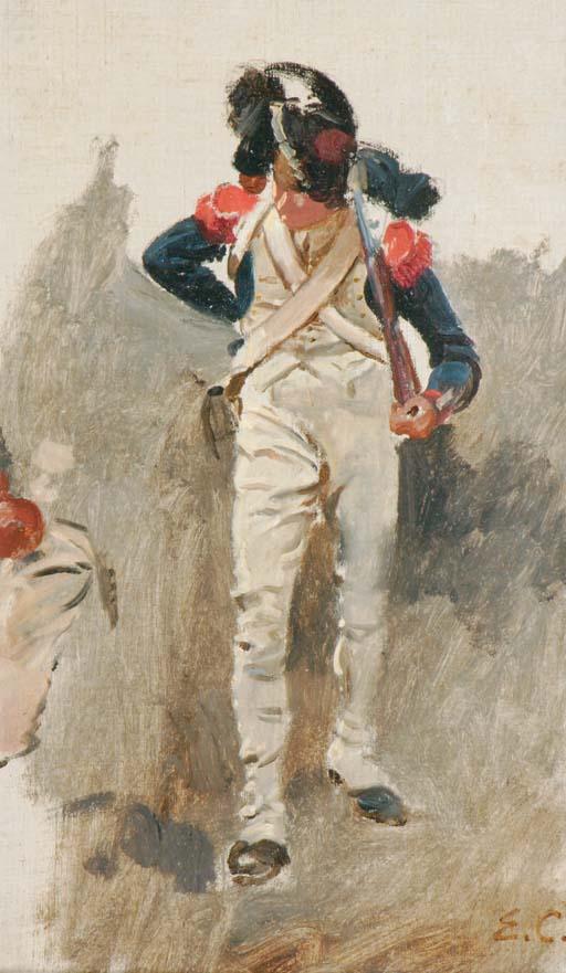 Ernest Crofts - The old guard under Napoleon I