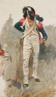 Ernest Crofts - The old guard under Napoleon I