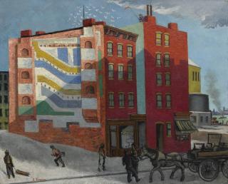 Ernest Fiene - East River Corner