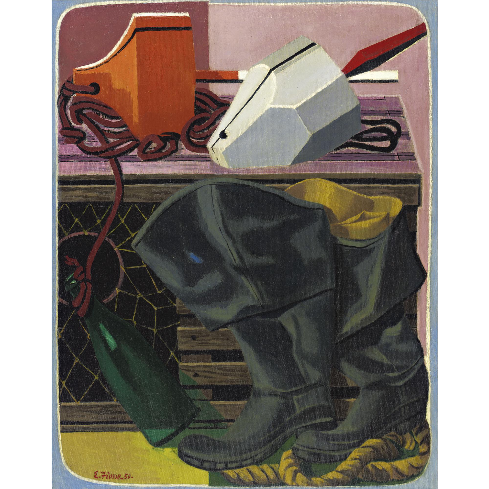 Ernest Fiene - Lobsterman\'S Gear, No.1